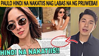 BINIGLA LAHAT‼️PAULO,HINDI NA NAKATIIS NILAPAG PRUWEBA SA STATUS NILA NI KIM❗PAULO,MISS NA ASAWA NYA