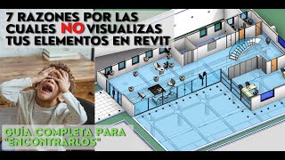 7 motivos por los cuales NO ves elementos en Revit. Guía para 'encontrarlos'  | BIMdesignConsulting