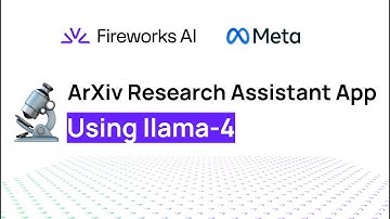 ArXiV Research Assistant Demo using Meta llama-4 model