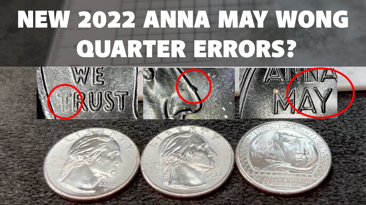 NEW Anna May Wong 2022P Quarter ERRORS? 500 Quarter Box Hunt and Fill