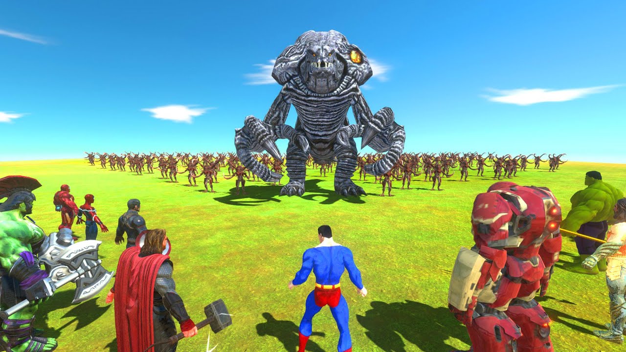 Defeat Orga - The King Of Alien ? How Many Superheroes Do We Need - ARBS