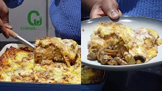 It's ALWAYS A HIT Whenever I Make This! Lasagna Recipe - Chinwe Uzoma Kitchen