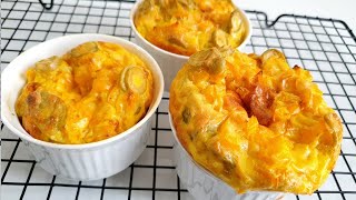 Fluffy Egg Cups | Best Breakfast Egg Muffins Recipe | #59