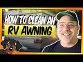 🔴 RV AWNING CLEANING: The Easy Way | RV living