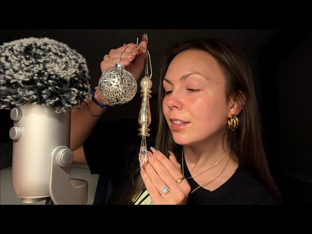 asmr in my dark hotel room🖤 (+mini antique store haul🌘)