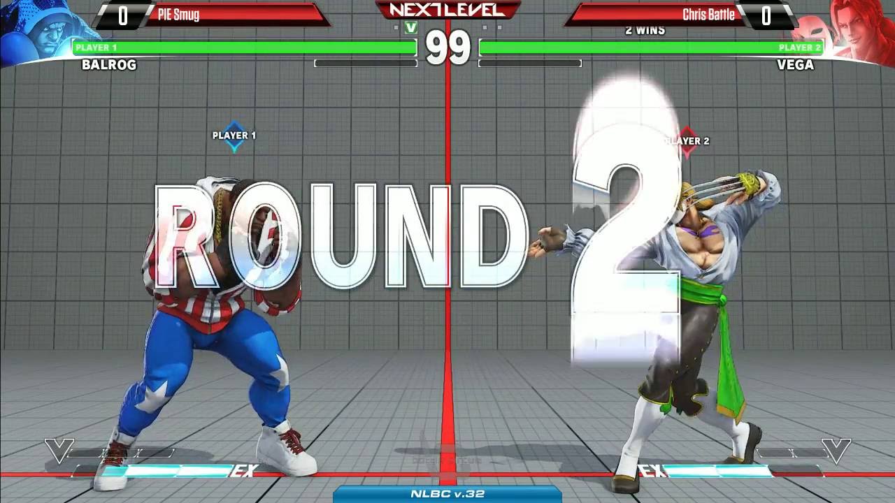 SFV: Next Level Battle Circuit V.32 - PIE Smug (Balrog) v Chris Battle (Vega)
