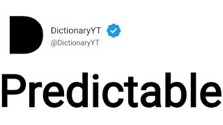 Predictable Meaning in English