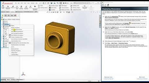 SolidWorks : Design Tables : 8.1