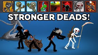 Trying New Buffed Deads And General Marrowkai! Stick War: Saga New Update screenshot 2