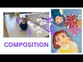 VLOG # 6 | learning composition, painting a new picture, clay creations!