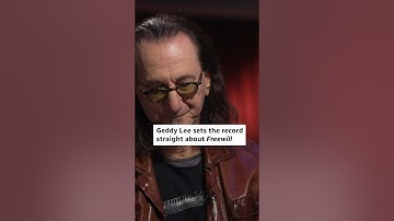 Geddy Lee: Don’t use Freewill to ignore social responsibility #shorts 🎸