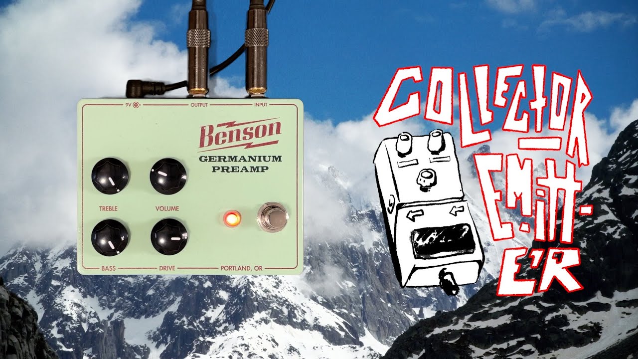 Germanium Preamp Pedal — BENSON AMPS