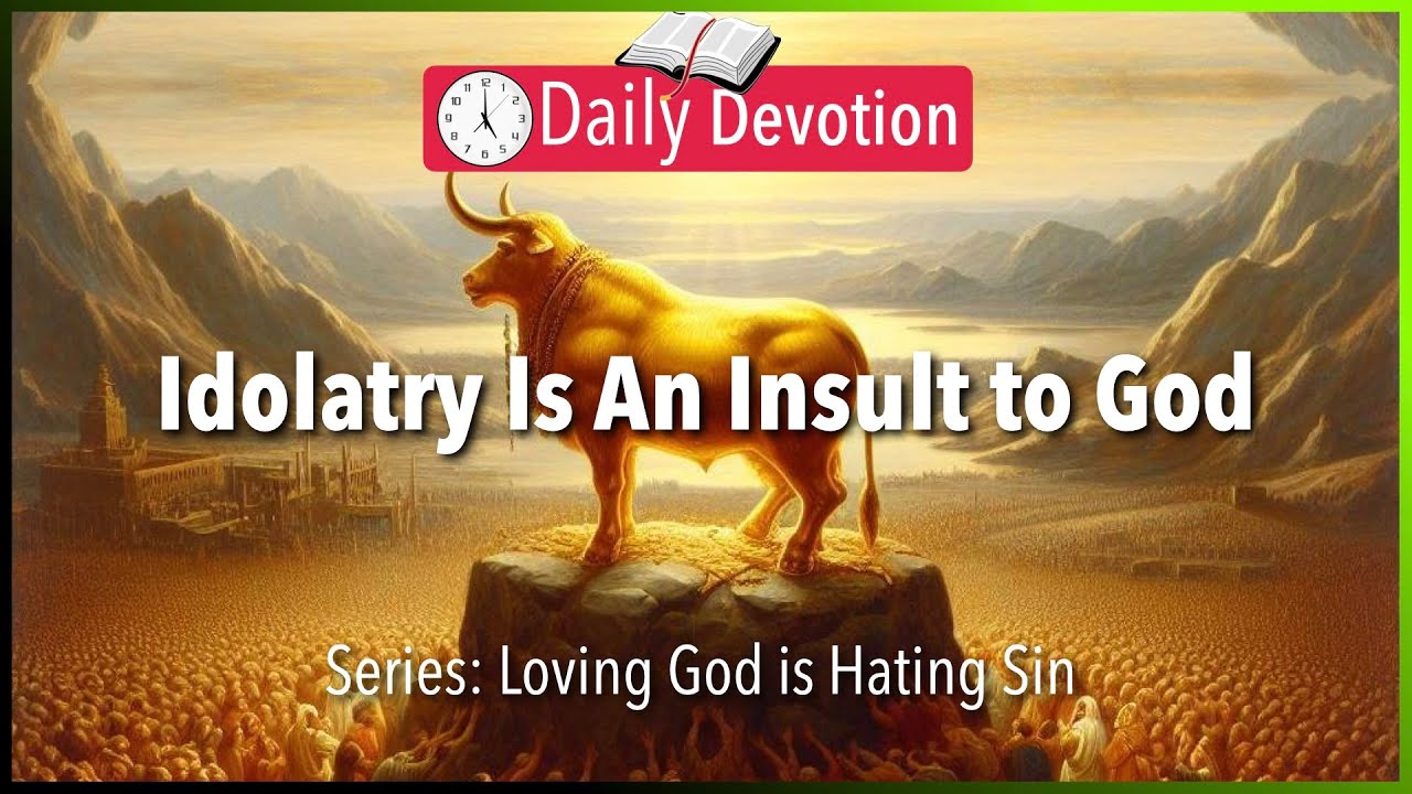 August 23: Isaiah 30:20-22 - Idolatry Is An Insult To God - 365 Daily Devotions
