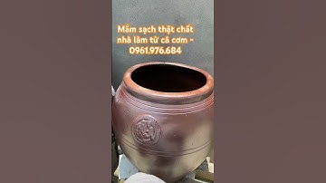 Mắm Cá Cơm nguyên chất nhà làm - Mắm Ba Làng Linh Quân #mắm #mamcacom #mắm ngon #mamtruyenthong