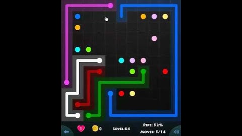 flow game facebook - 11 x 11 mania level 64 Connect the dots