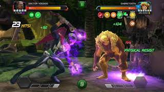 MCOC UNCOLLECTED SABRETOOTH ONE SHOT WITH DR. Voodoo