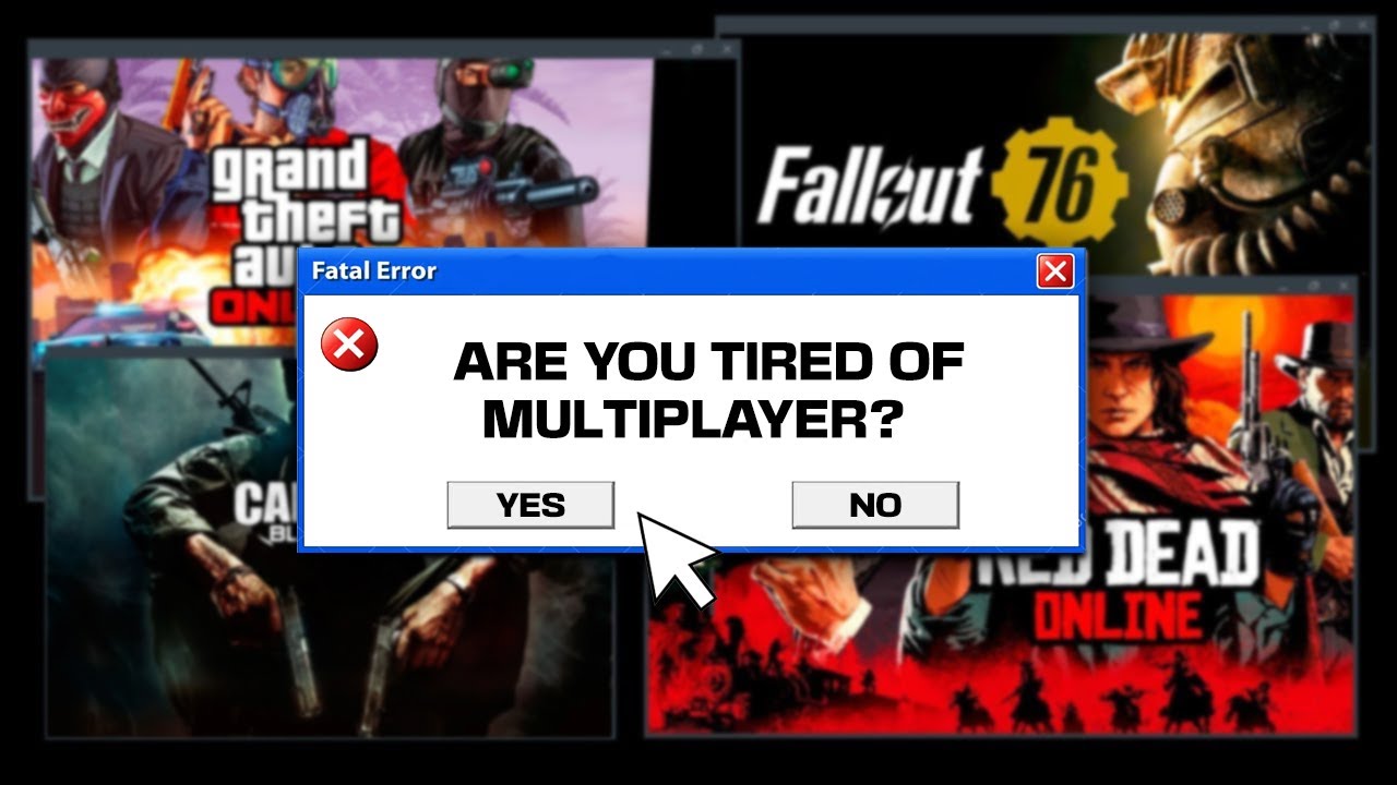 Why Multiplayer Is Killing Single-Player Games