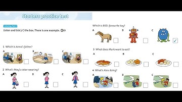 Get Ready For Starters 2nd Starters practice test Page 45