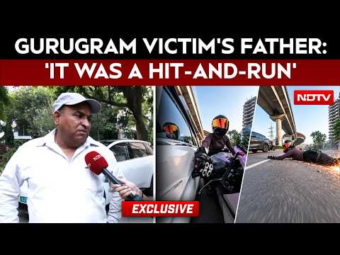 Gurugram Biker News Today | 'Not An Accident, It Was A Hit-And-Run': Gurugram Victim's Father