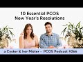 10 Essential PCOS New Year's Resolutions.