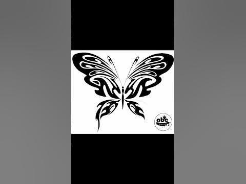 Python Turtle Graphics - 12 || Butterfly || Art by Code #shorts - YouTube