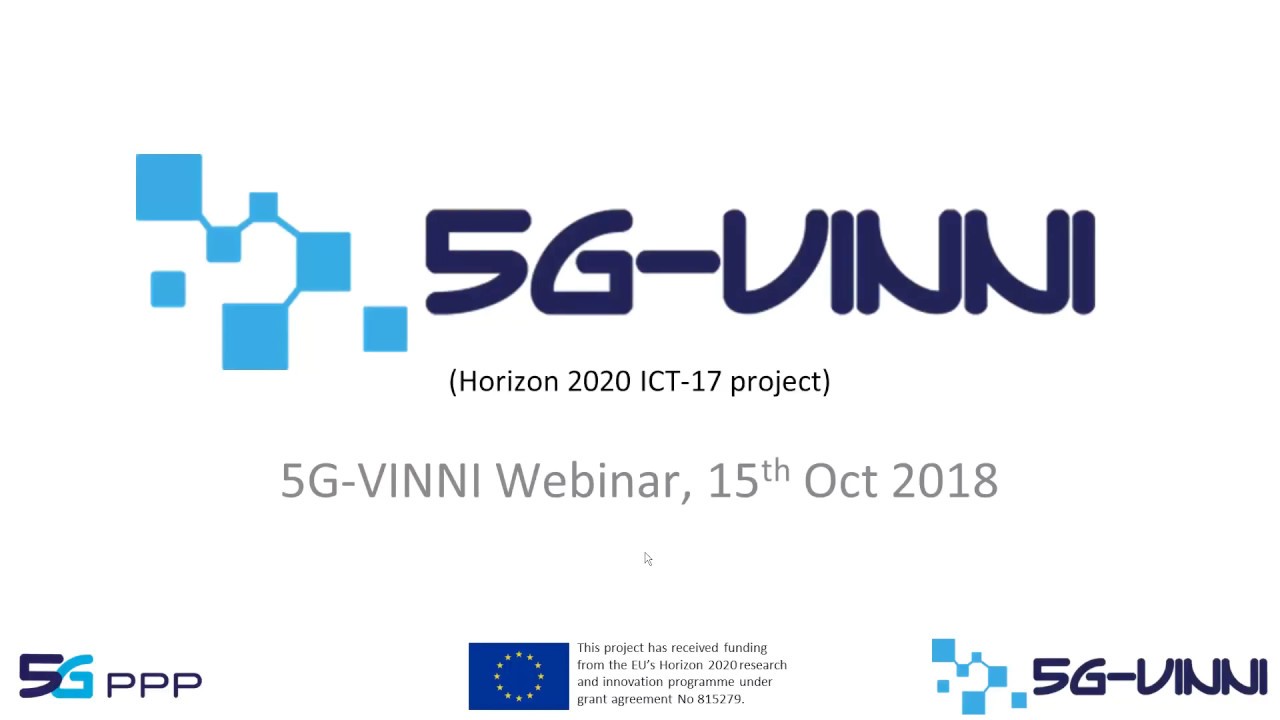 5G VINNI Webinar