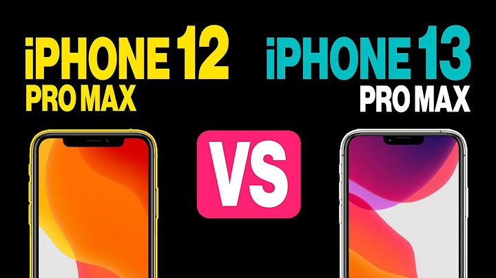 Difference between iphone 13 pro max and 12 pro max