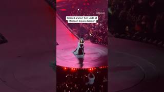 Famous Cardi B links up with Lil' Kim during night one at Madison Square Garden a NYC full circle moment Net Worth