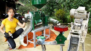 Repair and restore severely damaged flour mills and motorbikes. Restore old to new | daily life LT