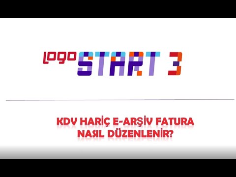 Video: KDV'siz Fatura Nasıl Düzenlenir