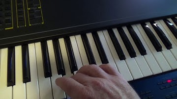 Ensoniq Mirage sampling setup and demo