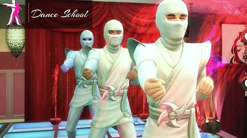 The Sims 4: Ninja Dance - Dance School - Performance of Guys Team [Machinima]