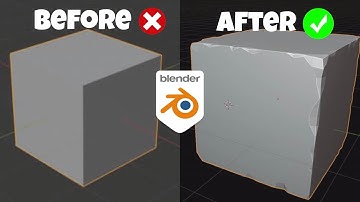 Creating Damage In Blender With 1 CLICK