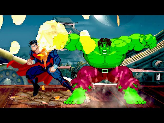 SUPERMAN vs THE HULK (Marvel Comics) - The Ultimate Showdown - YouTube