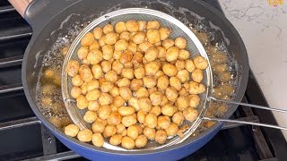 How to make coated peanuts like a pro ! A step by step guide. Peanut burger snacks.