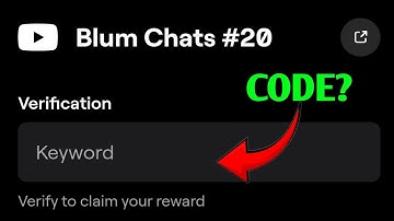 Blum Chats #20 Blum Video code | Blum Academy code | Blum Today video code