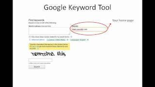 Keyword Research Tutorial - Part 1
