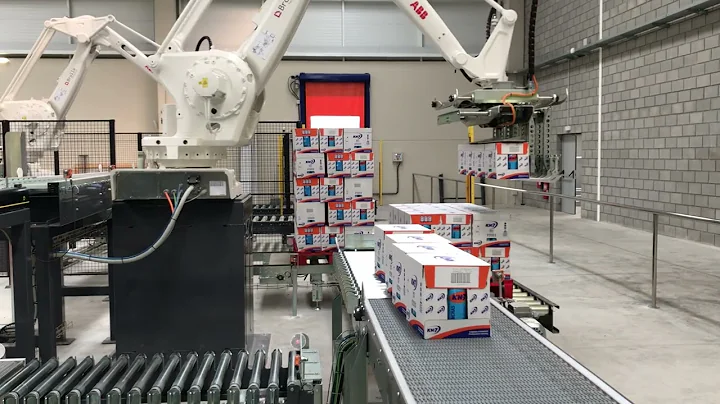 BROLLA - Robot palletizing boxes