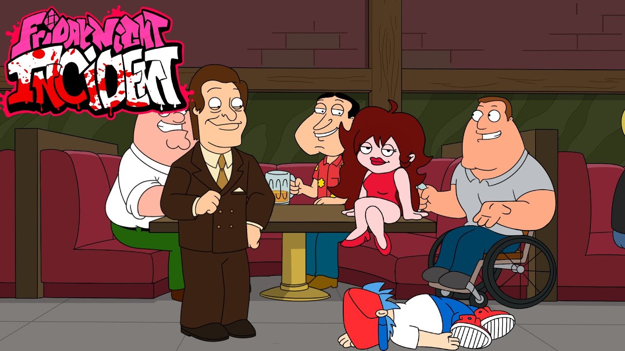 Friday Night Incident 1.8 Update Trolling Guy (Family Guy) Friday