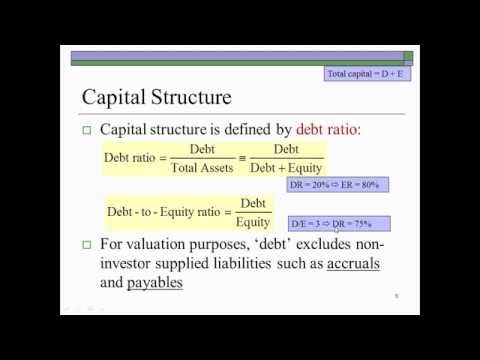 पूंजी संरचना और वित्तीय उत्तोलन 1of3 - Pat Obi