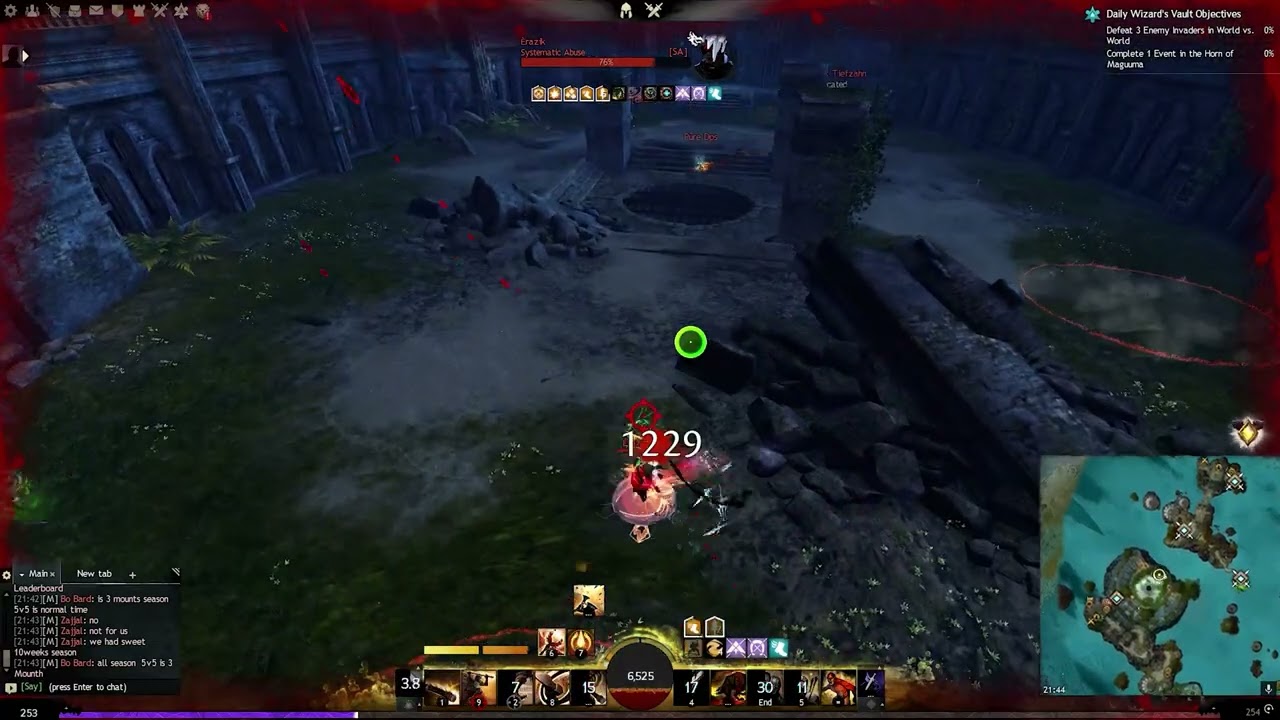 GW2 Spear Warrior 1v1 PvP