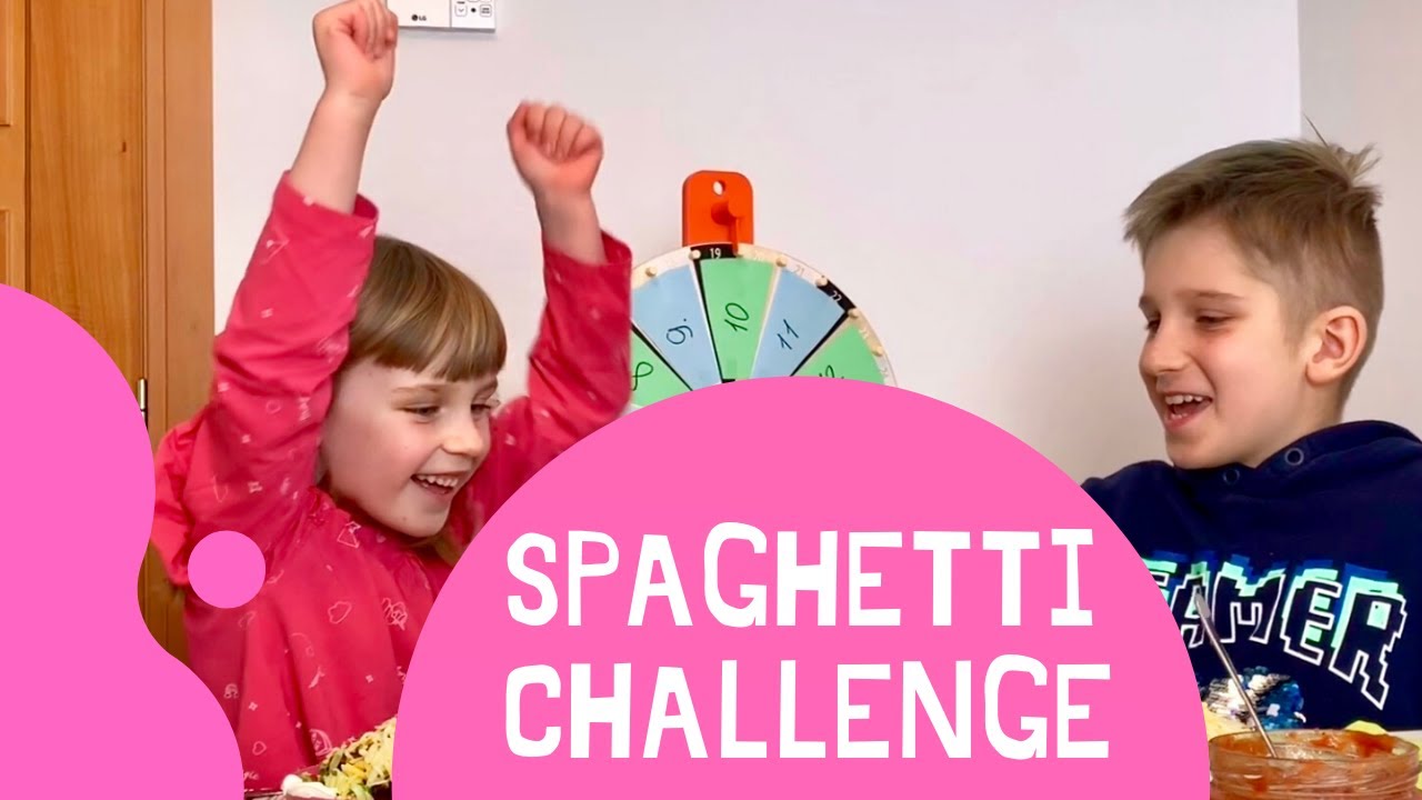 Funny Spaghetti Challenge | kids are making spaghetti sauce - YouTube