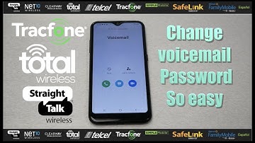 How to reset voicemail password/PIN so easy (without calling) for all Tracfone Brands