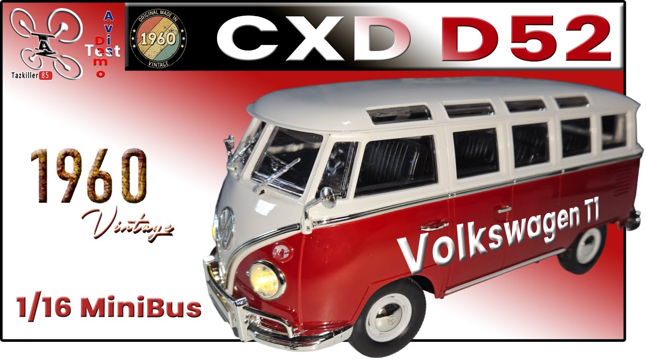 1/43 VW Volkswagen Combi Bleu 1968 Michelin IXO Altaya