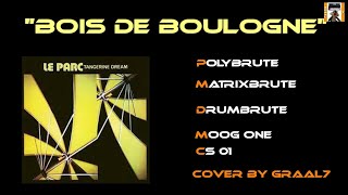Tangerine Dream- Bois de boulogne 2021 (le parc) cover