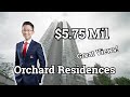 The Orchard Residences : 3 Bedroom 3 Bath Condominium in Orchard Road