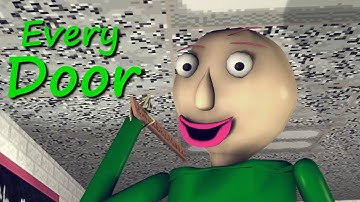 | ♦Every Door By CG5♦ | Preview ■| [SFM/BALDI BASICS] ◄
