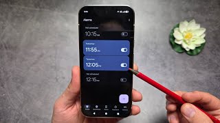 How to Set Alarm, Timer, Stopwatch on Google Pixel 11 / 11 Pro screenshot 4