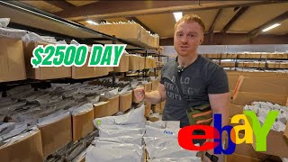 $2,500 Ebay Day! Behind the Scenes What’s Selling &amp; Order Pulling