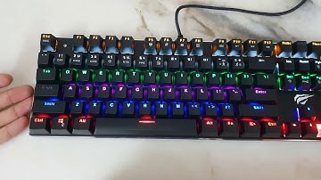 [Unboxing + Demo] Havit Gamenote HV-KB435L RGB Mechanical Gaming Keyboard